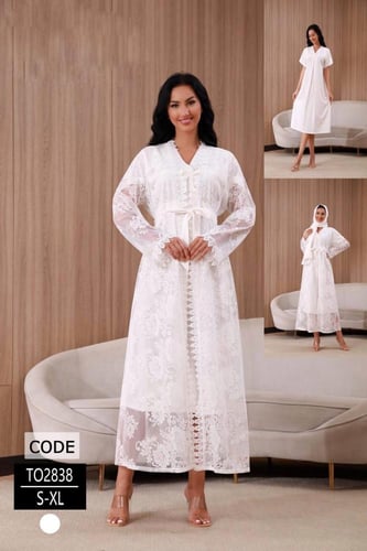 روب نفاس بتصميم انيق ميدي