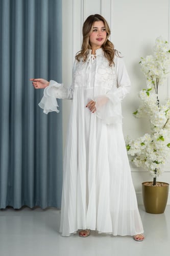 طقم سابع روب نفاس + مدس طفل+ لبس