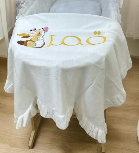 بطانيه مواليد شامل التطريز