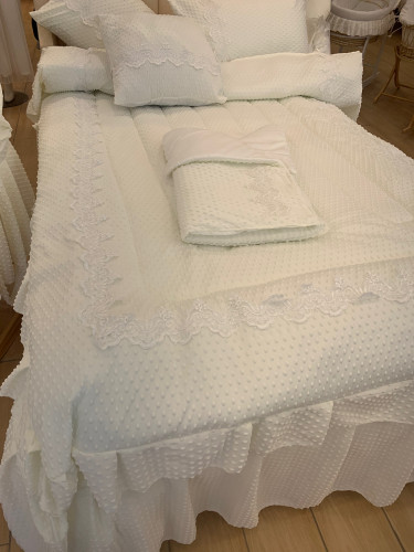 مفرش نفاس 6 قطع قطن رمانه