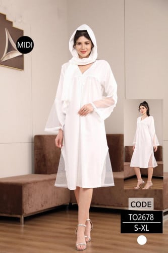 روب نفاس بتصميم انيق ميدي