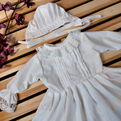 فستان مواليد للاستقبال