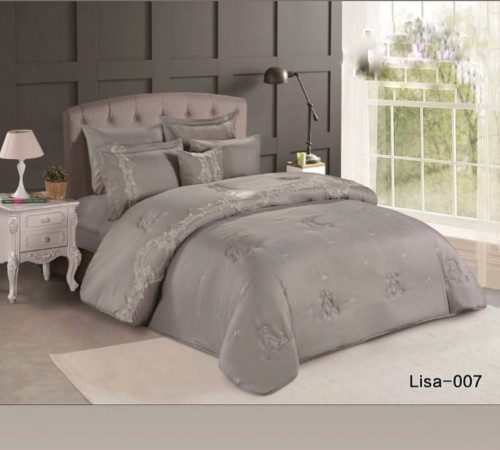 مفرش نفرين مطرز عرائسي 7قطع