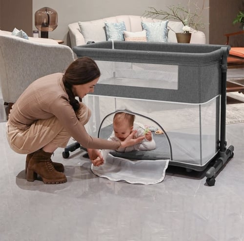 سرير ومحبس اطفال