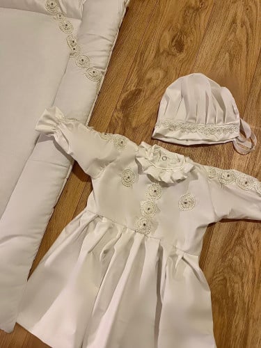 طقم مواليد لبس + مفرش