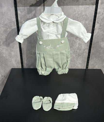 لبس استقبال بيبي شامل التطريز