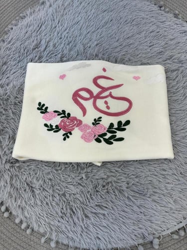 كوفله شال تطريز بالاسم