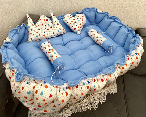 مفرش عش العصفور مستطيل