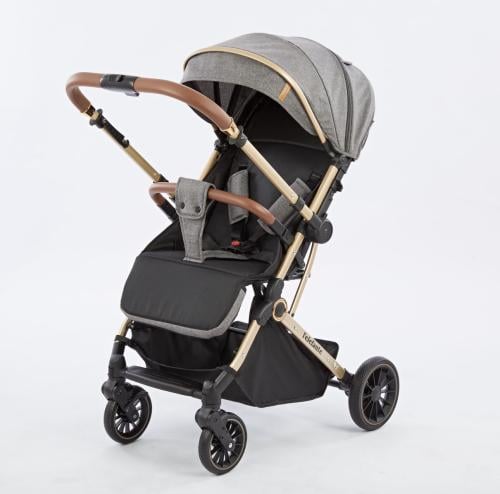 عربية أطفال كلاسيكية بتصميم عملي - رمادي