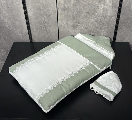 مدس مواليد لينن مع قبعه فرنسي