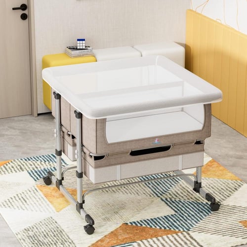 سرير نكست تو مي توأم – راحة مزدوجة وأمان لطفليك-بي...