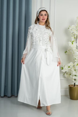 طقم سابع روب نفاس + مدس طفل+ لبس