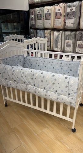 طقم مفرش جوانب سرير أطفال