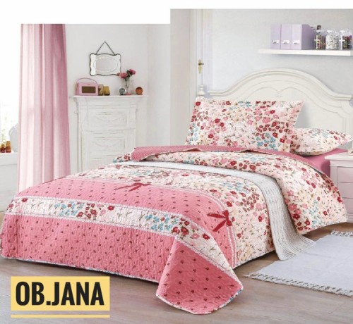 مفرش نفرين مضغوط مشجر قطن