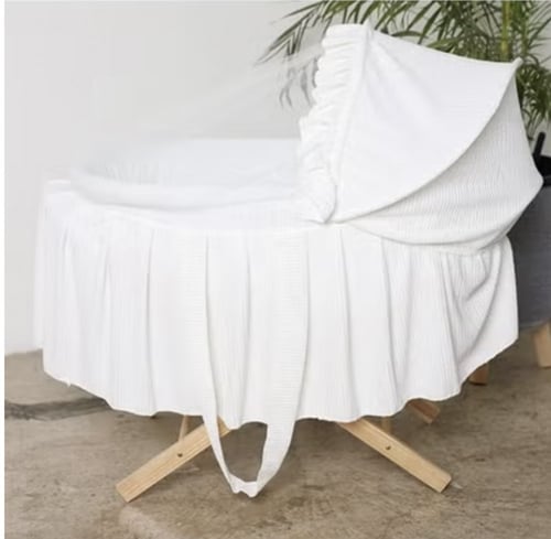 سرير أطفال + قاعده ثابته