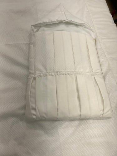 مفرش نفاس قطن كتان