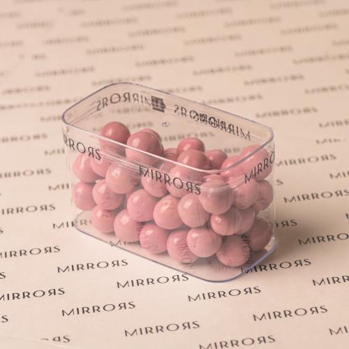 علبة _ دراجي البندق الوردي