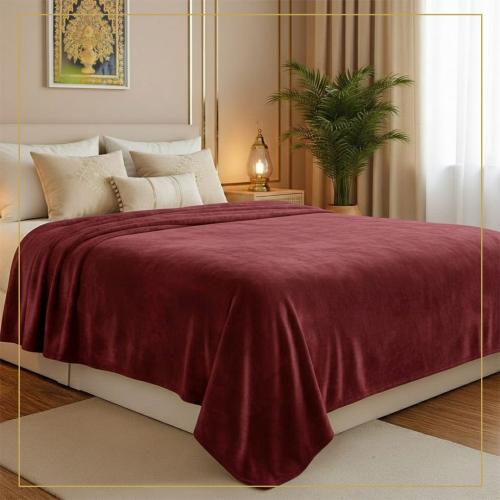 بطانية مخمل خفيفة – كلاود هوم | مقاس مفرد 220 × 16...