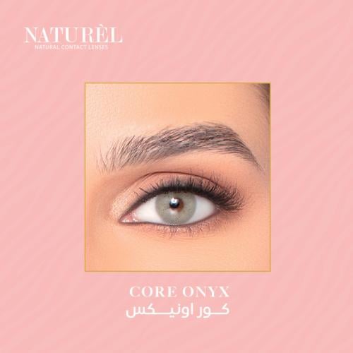 عدسات ناتشورال الشهرية كور اونكس - Core Onyx