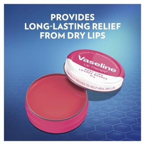 مرطب الشفاه الوردي - فازلين