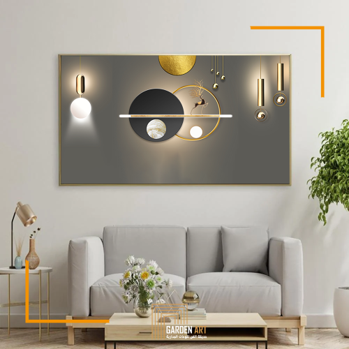 لــــوحات جداربة - فـن تجـــريدي