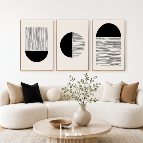لــوحات ثلاثية - تصميم مودرن