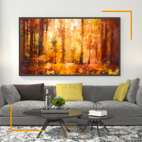 لــــوحات جداربة - فـن تجـــريدي