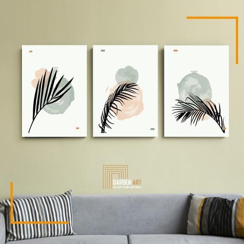 لــوحات ثلاثية - فن تجريدي