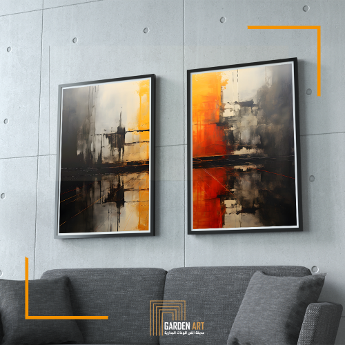 لــوحات ثنائية - تصميم مودرن