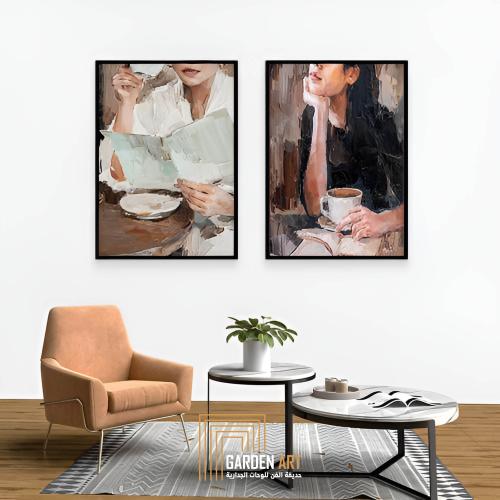 لــوحات ثنائية - تصميم مودرن