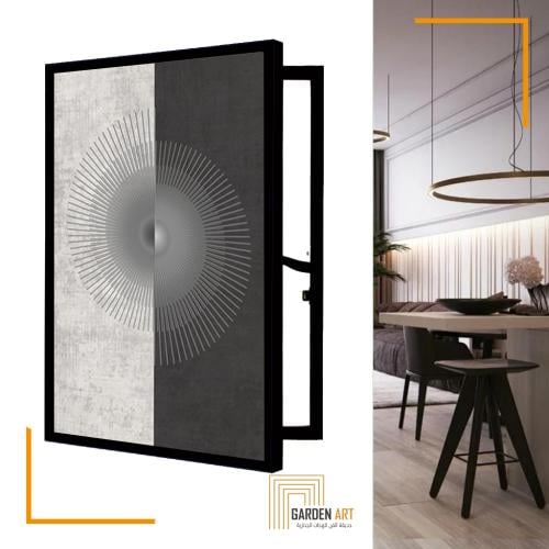 لوحة اخفاء الطبلون - فن تجريدي