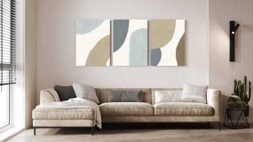 لوحة ثلاثية - فن تجريدي