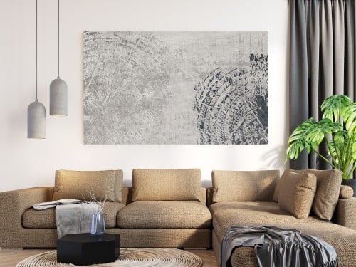 لوحة فن جريدية