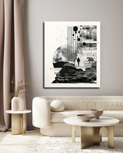 لوحة فن تجريدي