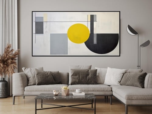 لوحة فن تجريدي -