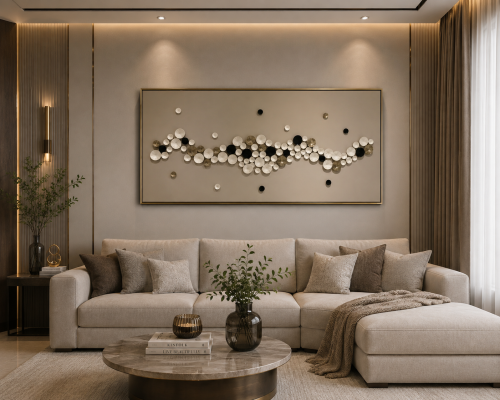 لوحة جدارية جبسية-تصميم عصري