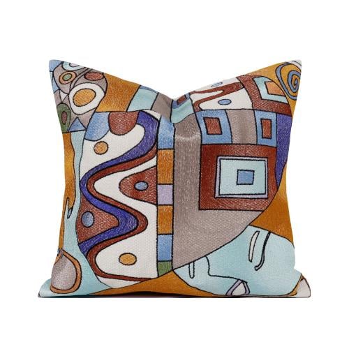 غطاء وسادة تجريدي عصري