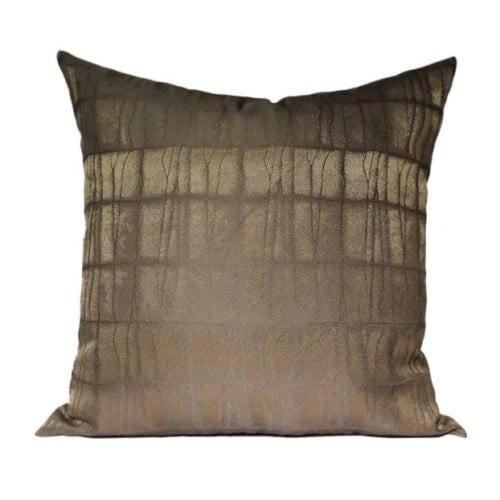 مجموعة اغطيه وسائد ذهبي و اسود برسمة الطاووس