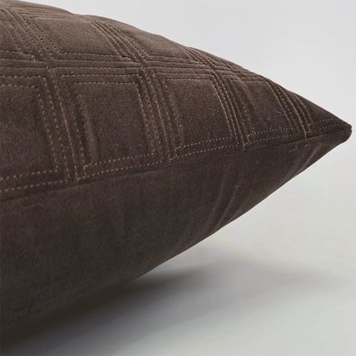 غطاء خداديه بني شوكولاته مخملي فاخر