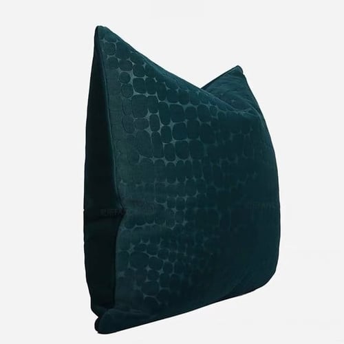 غطاء وسادة تركواز