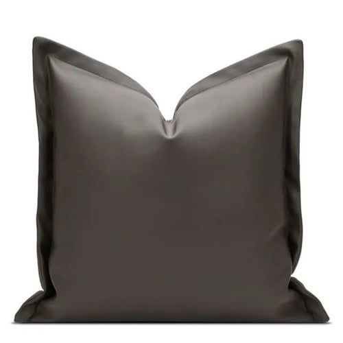 غطاء وسادة بني أنيق