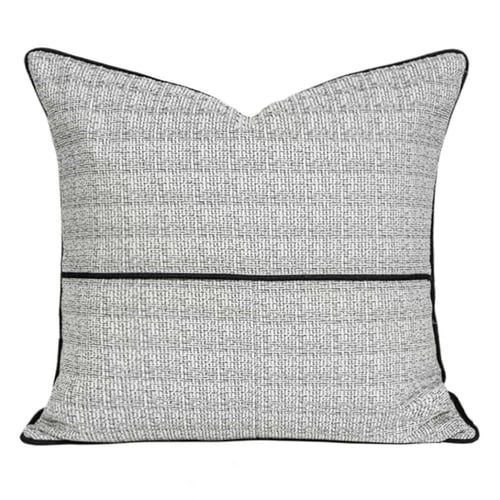 اغطيه وسائد رمادي واحمر