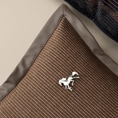 غطاء وسادة بني أنيق