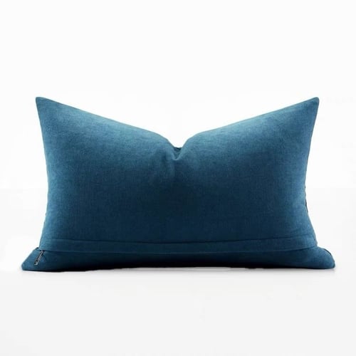 غطاء خدادية مستطيلة ازرق