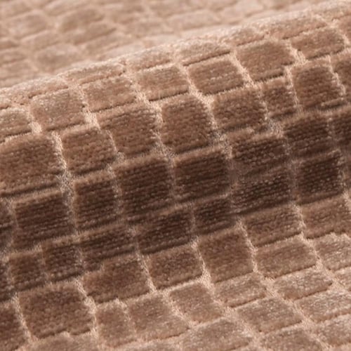 غطاء خدادية كنب طوبي فاتح مخملي