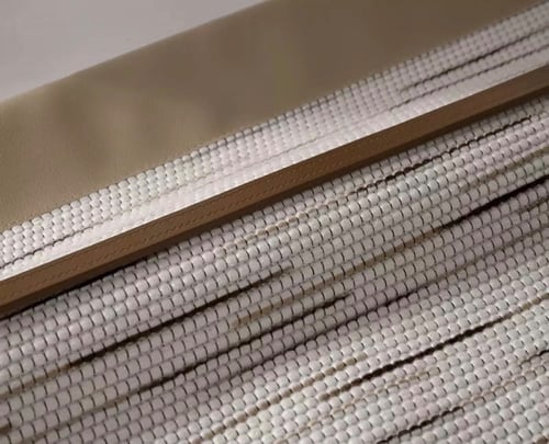 غطاء وسادة مودرن بدرجات البيج والبني