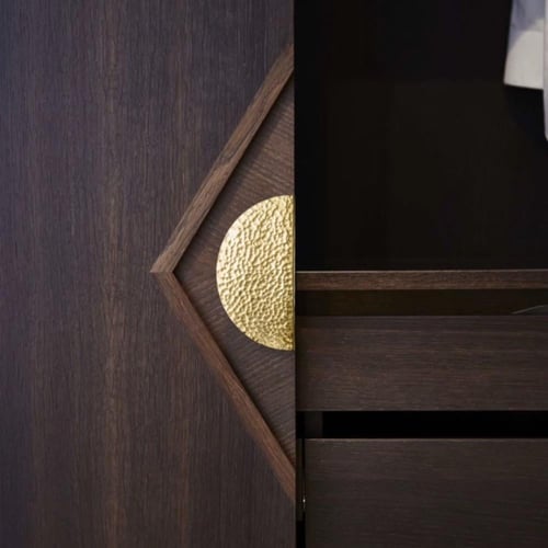 مقبض دولاب ذهبي نصف دائره