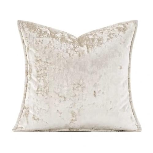 غطاء خداديه كريمي لامع بلمسه مخمليه