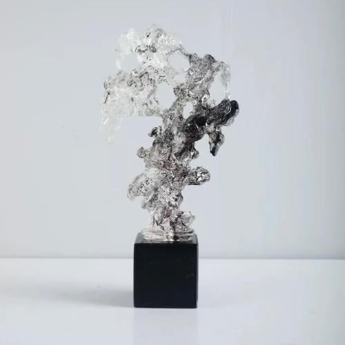 قطعة ديكوريه مميزه من الرخام والريزن