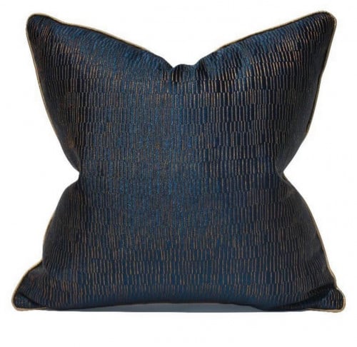 غطاء وسادة كحلي